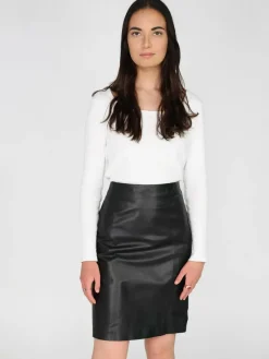 JCC Röcke*Damen Rock schwarz uni