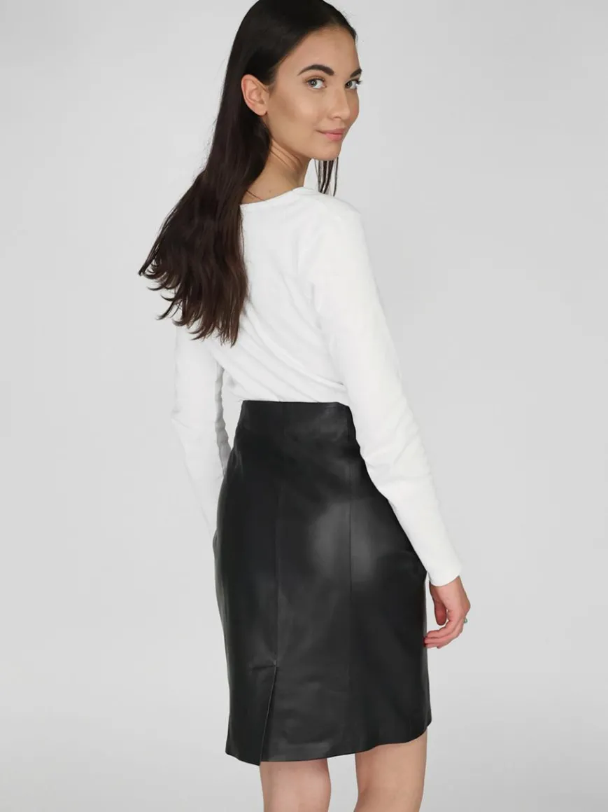 JCC Röcke*Damen Rock schwarz uni