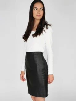 JCC Röcke*Damen Rock schwarz uni