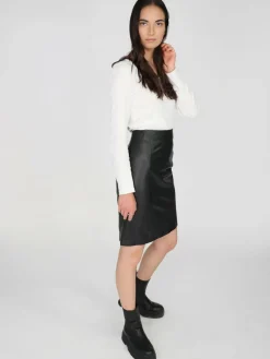 JCC Röcke*Damen Rock schwarz uni