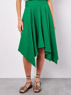 Apricot Röcke*Damen Rock grün uni