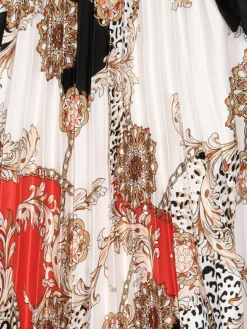 Faina Röcke*Damen Rock rot uni