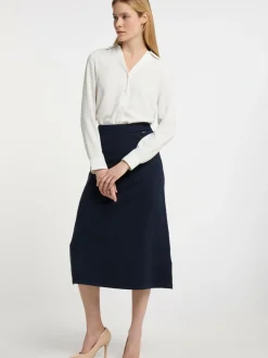 Dreimaster Röcke*Damen Rock marine uni