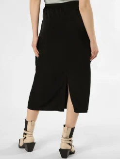 Marie Lund Röcke*Damen Rock schwarz uni