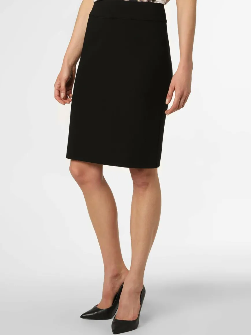 Marie Lund Röcke*Damen Rock schwarz uni