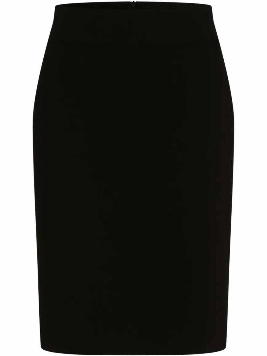 Marie Lund Röcke*Damen Rock schwarz uni