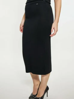 Dreimaster Röcke*Damen Rock schwarz uni