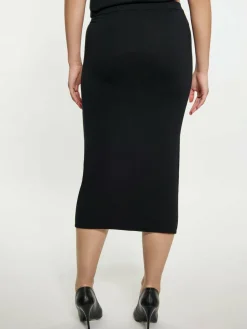 Dreimaster Röcke*Damen Rock schwarz uni