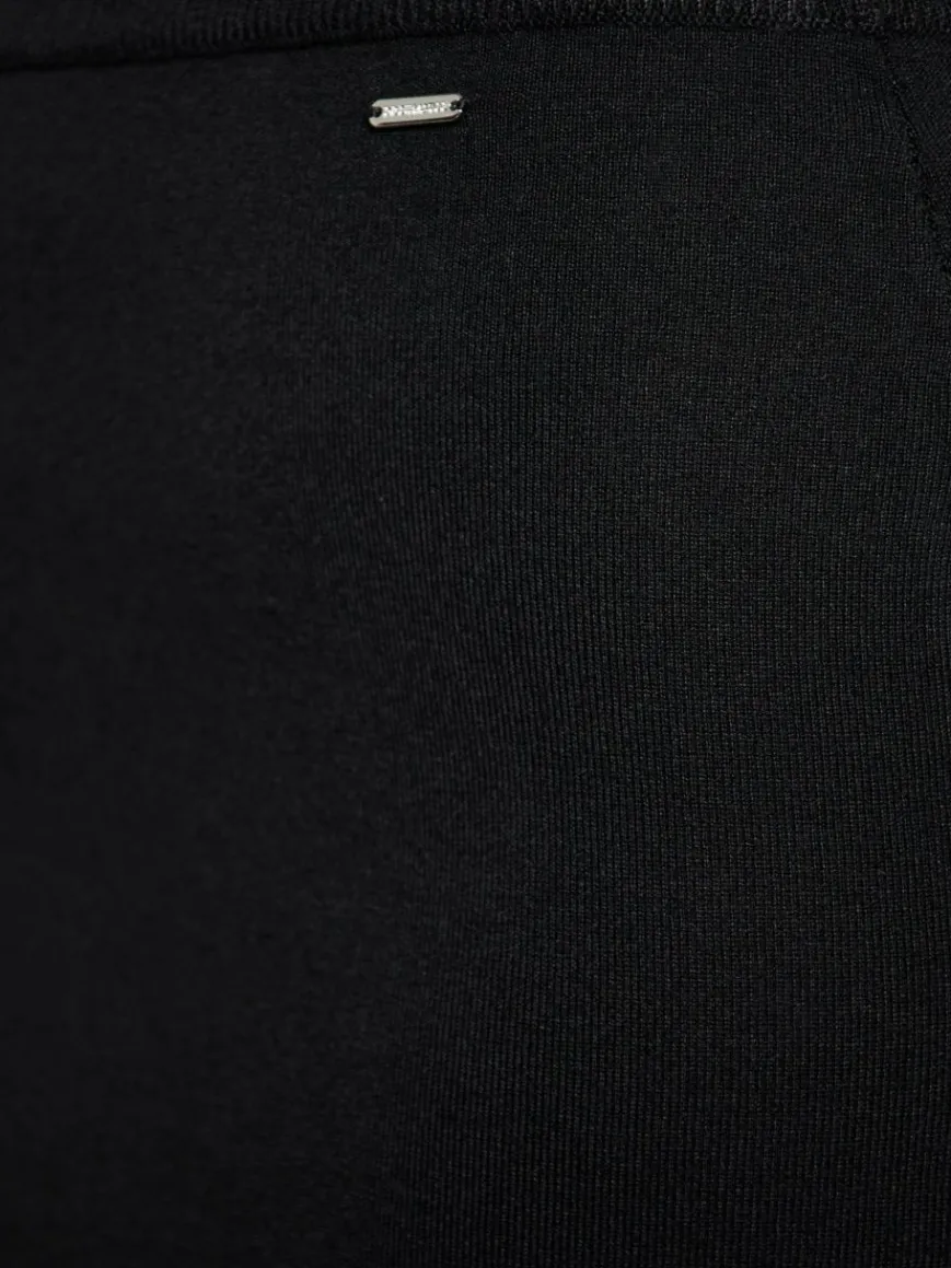 Dreimaster Röcke*Damen Rock schwarz uni