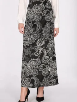 Dreimaster Röcke*Damen Rock mehrfarbig gemustert