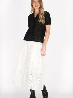 Dreimaster Röcke*Damen Rock weiß uni