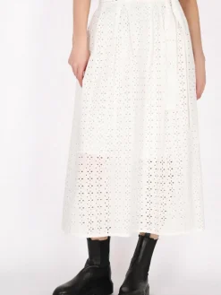 Dreimaster Röcke*Damen Rock weiß uni