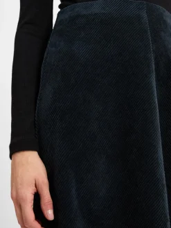 Marie Lund Röcke*Damen Rock marine strukturiert