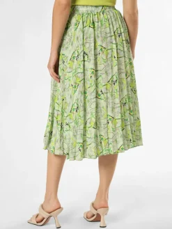 Marie Lund Röcke*Damen Rock limone lind gemustert