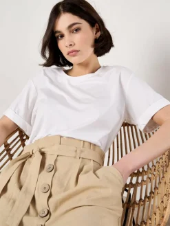 Apricot Röcke*Damen Rock beige uni