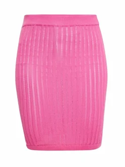 IZIA Röcke*Damen Rock pink gestreift