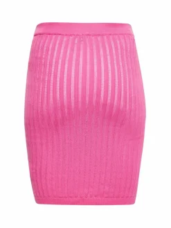 IZIA Röcke*Damen Rock pink gestreift