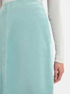 Marie Lund Röcke*Damen Rock lind strukturiert