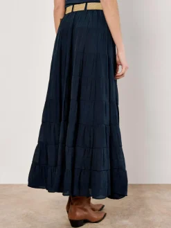 Apricot Röcke*Damen Rock marine uni