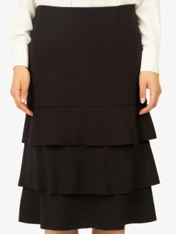 Kraimod Röcke*Damen Rock schwarz uni