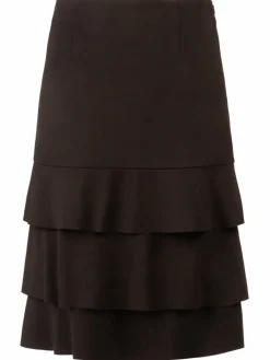 Kraimod Röcke*Damen Rock schwarz uni