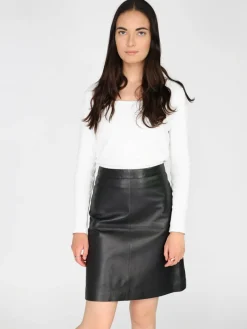 JCC Röcke*Damen Rock schwarz uni