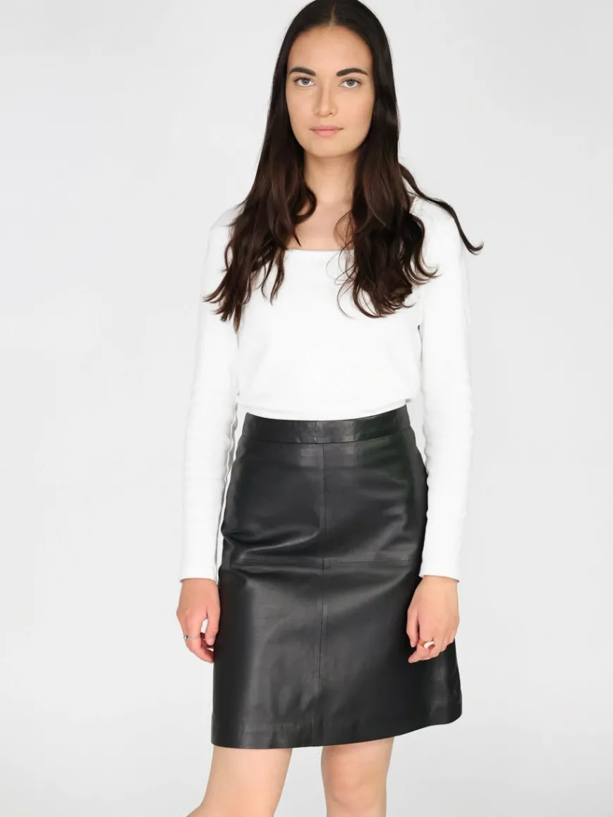 JCC Röcke*Damen Rock schwarz uni