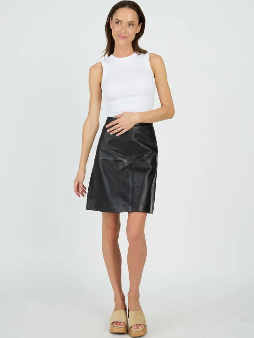 JCC Röcke*Damen Rock schwarz uni