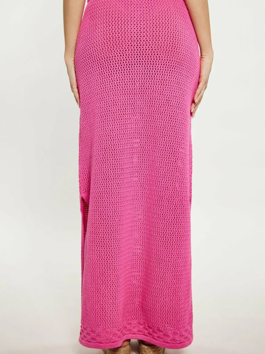 IZIA Röcke*Damen Rock pink gestreift