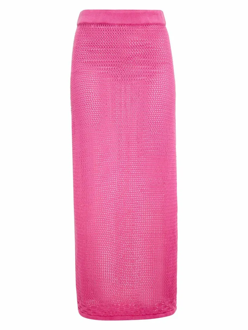 IZIA Röcke*Damen Rock pink gestreift