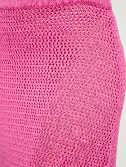 IZIA Röcke*Damen Rock pink gestreift