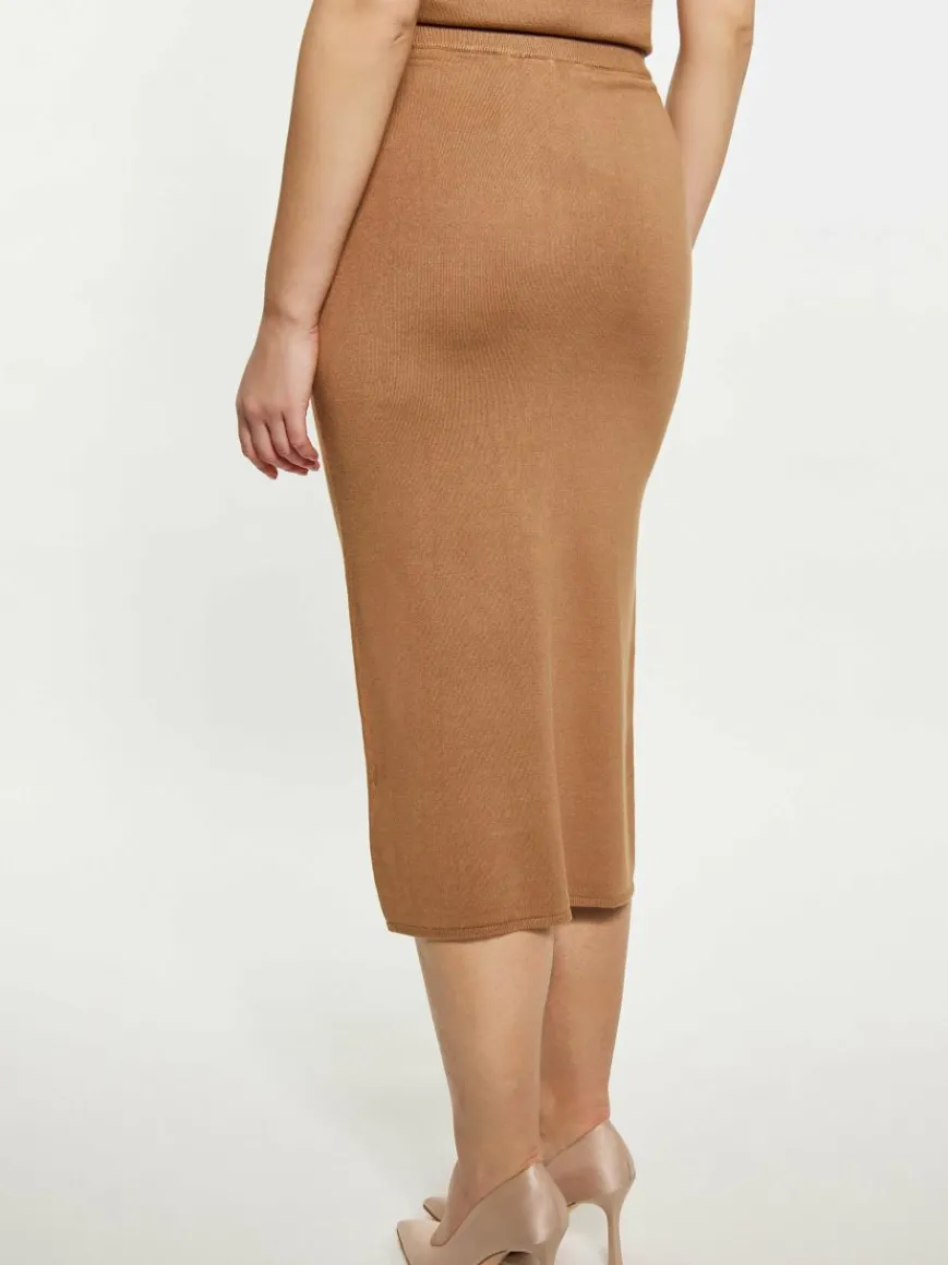 Dreimaster Röcke*Damen Rock camel uni