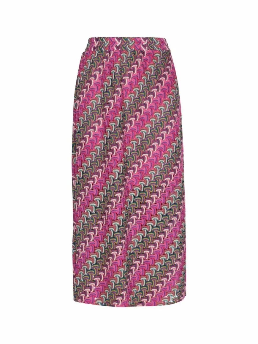 IZIA Röcke*Damen Rock pink gestreift