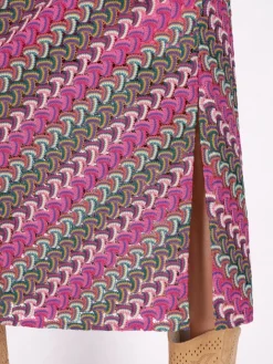 IZIA Röcke*Damen Rock pink gestreift