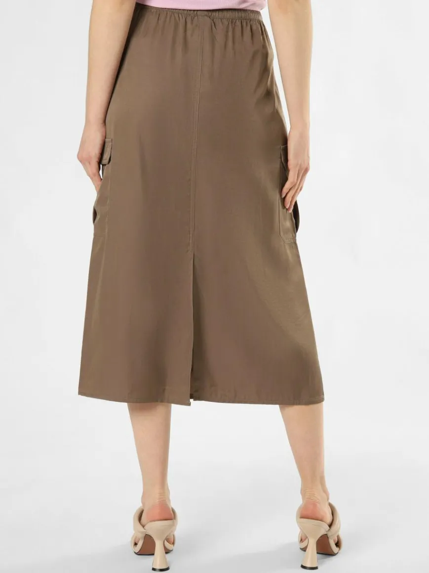 Marie Lund Röcke*Damen Rock taupe uni