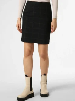 Franco Callegari Röcke*Damen Rock marine tanne kariert