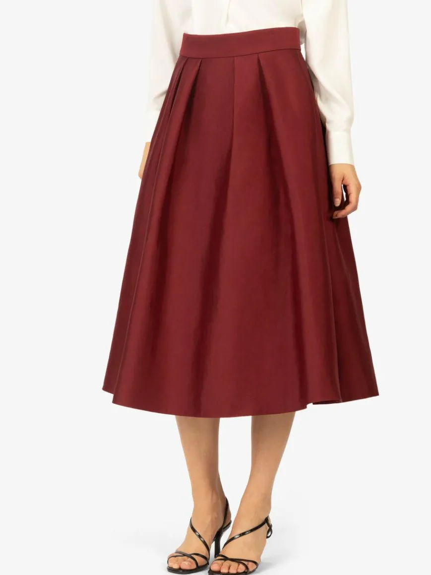 Kraimod Röcke*Damen Rock bordeaux uni