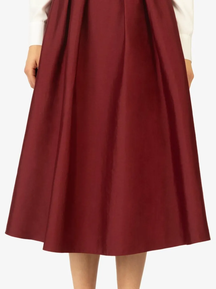 Kraimod Röcke*Damen Rock bordeaux uni
