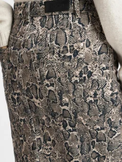 JOOP! Röcke*Damen Rock beige schoko gemustert