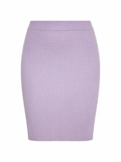 MyMo Röcke*Damen Rock lila uni