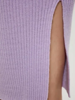 MyMo Röcke*Damen Rock lila uni