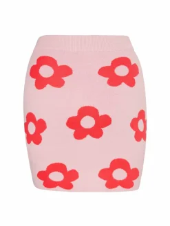 MyMo Röcke*Damen Rock pink gemustert