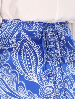 Dreimaster Röcke*Damen Rock flieder gemustert