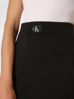 Calvin Klein Jeans Röcke*Damen Rock schwarz uni