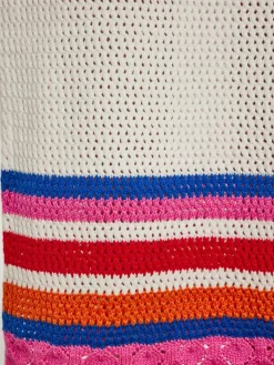 IZIA Röcke*Damen Rock weiß gestreift