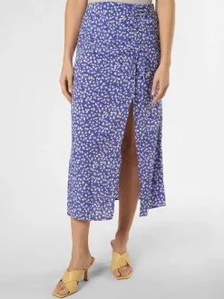 Aygill's Röcke*Damen Rock blau weiß gemustert