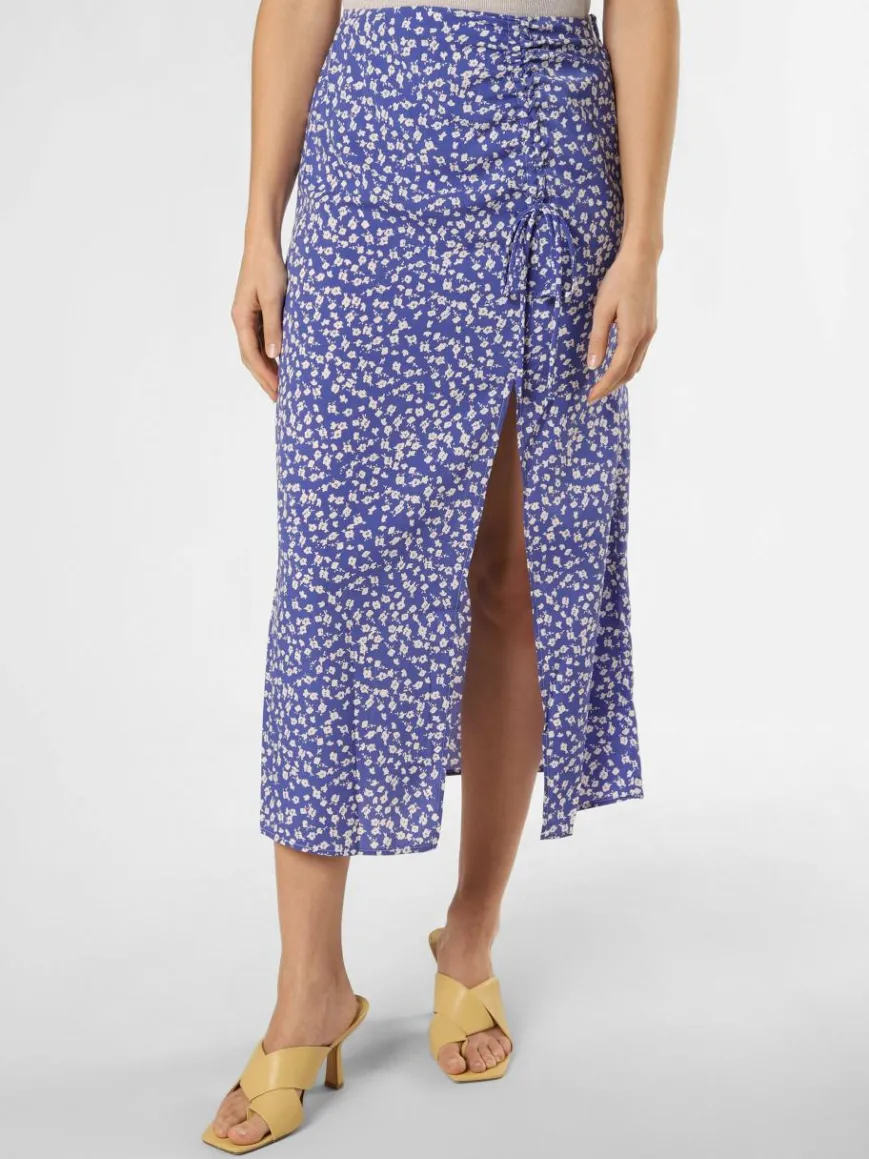 Aygill's Röcke*Damen Rock blau weiß gemustert