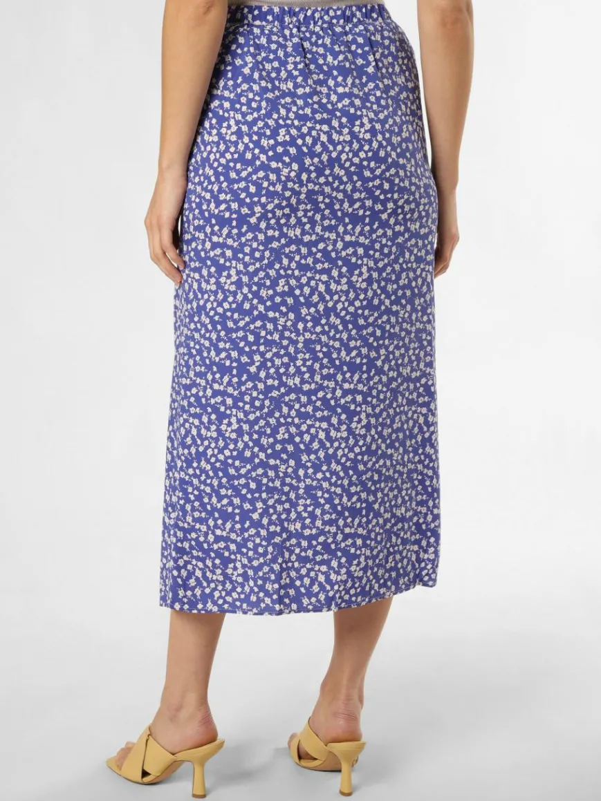 Aygill's Röcke*Damen Rock blau weiß gemustert