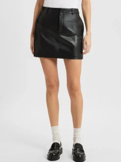 Calvin Klein Jeans Röcke*Damen Rock schwarz uni