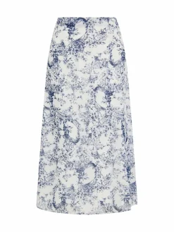 Dreimaster Röcke*Damen Rock marine gemustert
